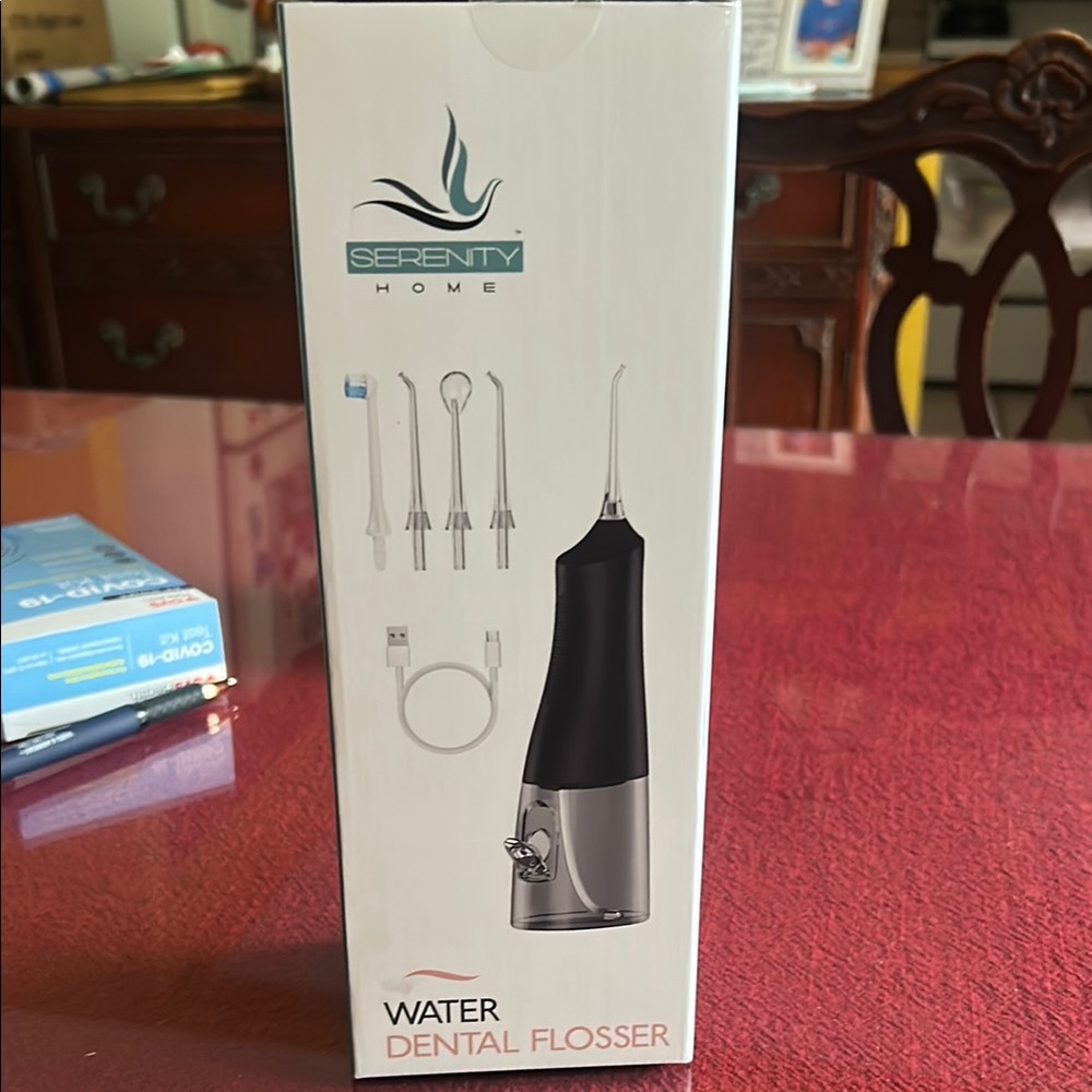NWT Serenity Black Bath Flosser for Ultimate Relaxation